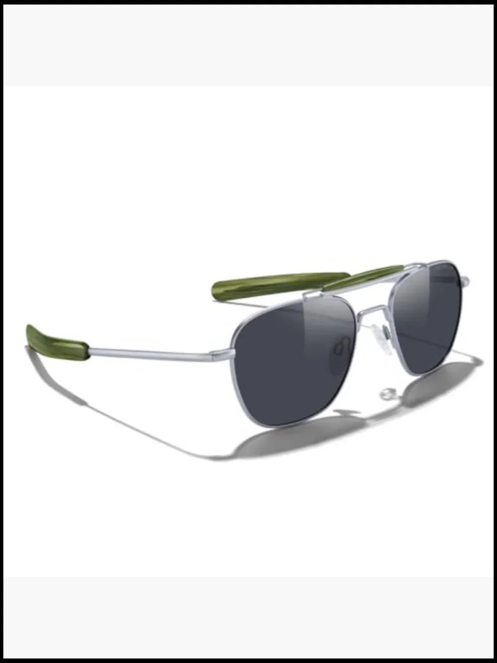 Metal Frame Polarized Sunglasses with UV Protection